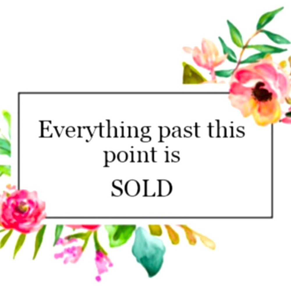 ✨Sold items✨
